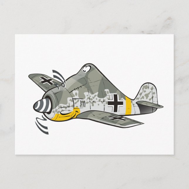 Carte Postale fw-190 focke wolf (Devant)