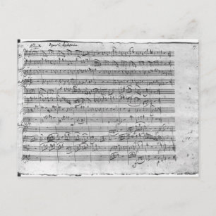 Carte Postale G majeur pour violon, clavecin et violoncelle 3