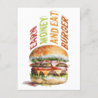 Gagnez De L'Argent Et Mangez Burger, Burger Humori