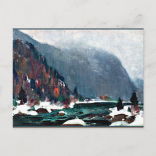 Carte Postale Gagnon - Première neige, octobre, Dalen, Norvège