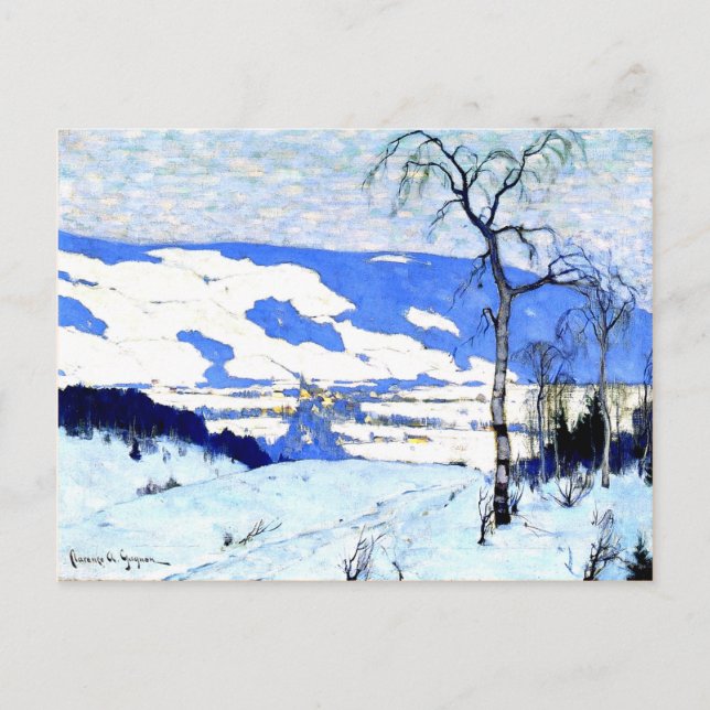 Carte Postale Gagnon - Twilight, Baie Saint Paul (Devant)