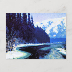 Carte Postale Gagnon - Un ruisseau silencieux du Nord