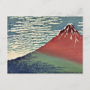 Carte Postale Gaifu kaisei par Katsushika, Hokusai Ukiyoe