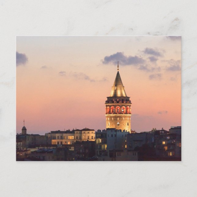 Carte Postale Galata Tower, Istanbul (Devant)