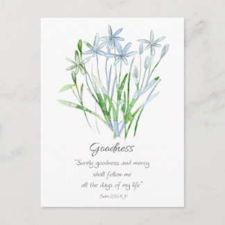 Carte Postale Galatians Fruit of the Spirit Goodness Scripture 