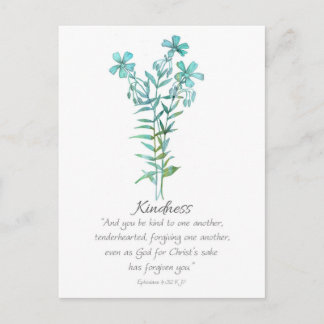 Carte Postale Galatians Fruit of the Spirit Kindness Scripture