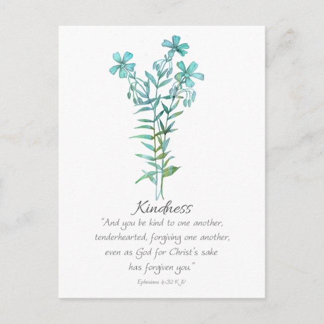 Carte Postale Galatians Fruit of the Spirit Kindness Scripture (Devant)