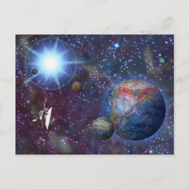 Carte Postale Galaxie lointaine (Devant)