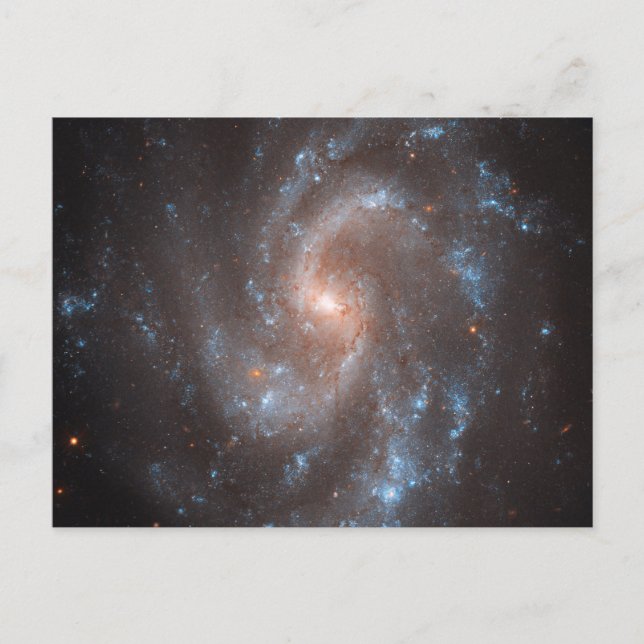 Carte Postale Galaxie Spirale Ngc 5584 (Devant)