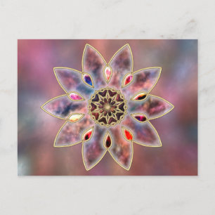 Carte postale Galaxies marbrées