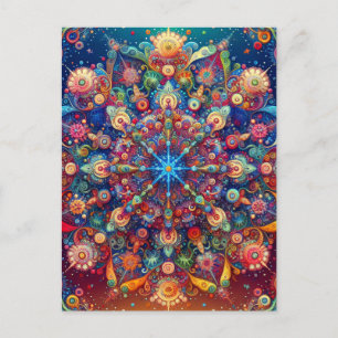 CARTE POSTALE GALAXY STAR