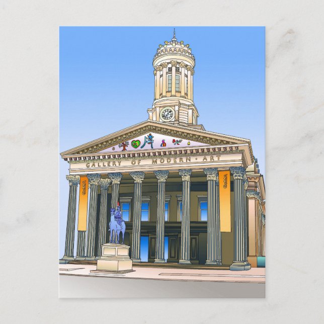Carte Postale Galerie d'art moderne (Devant)