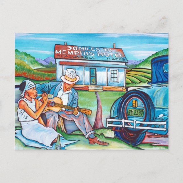 Carte Postale Galerie Grey : 50 Miles À Memphis (Devant)