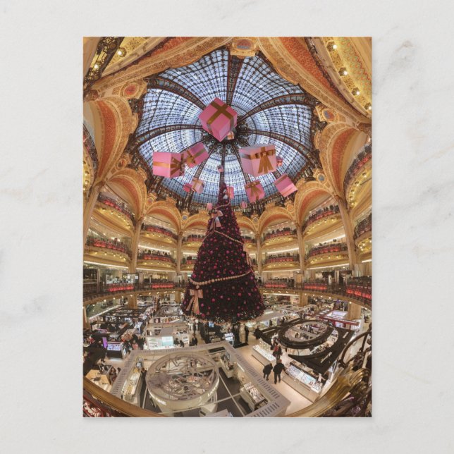 Carte Postale Galerie Lafayette Haussmann Dome (Devant)