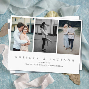 Carte Postale Galerie Multiphoto Enregistrer la date