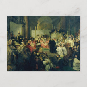 Carte Postale Galilée devant le Conseil, 1861