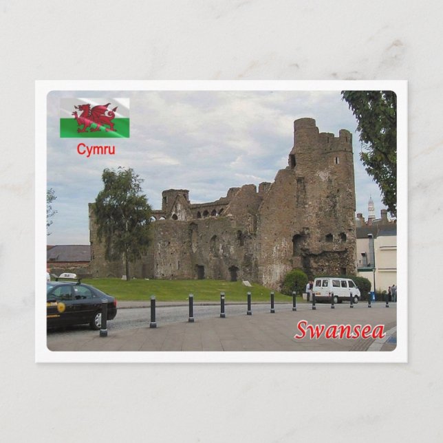 Carte Postale Galles - Swansea - (Devant)
