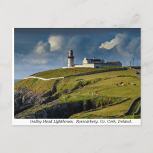 Carte Postale Galley Head Lighthouse, Comté de Cork, Irlande