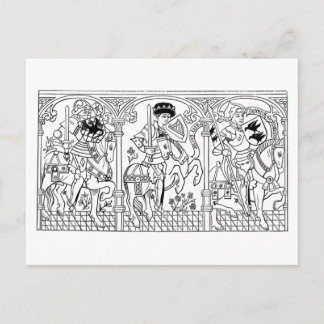 Carte postale Galloping Knights