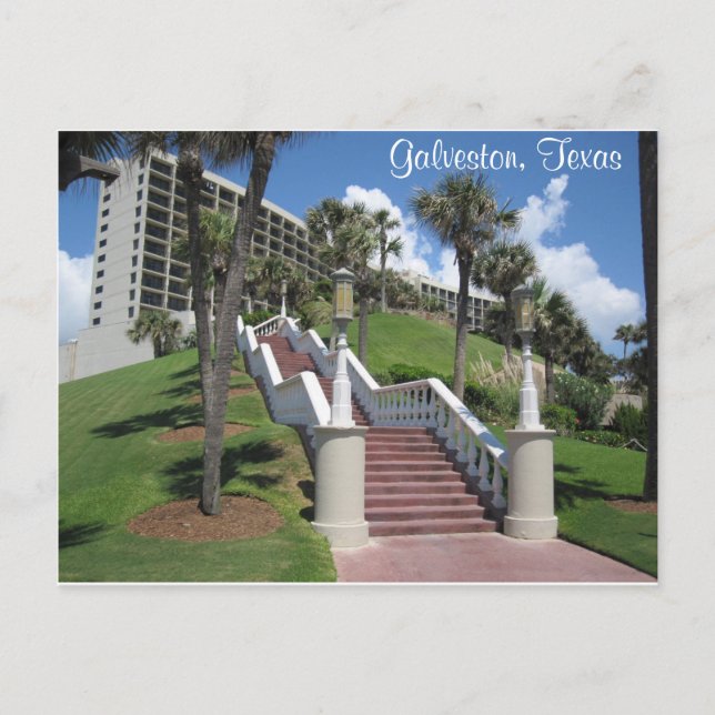 Carte Postale Galveston, Texas Postcard (Devant)