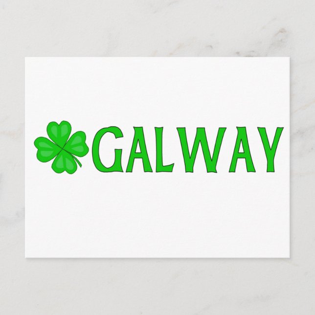Carte Postale Galway, Irlande (Devant)