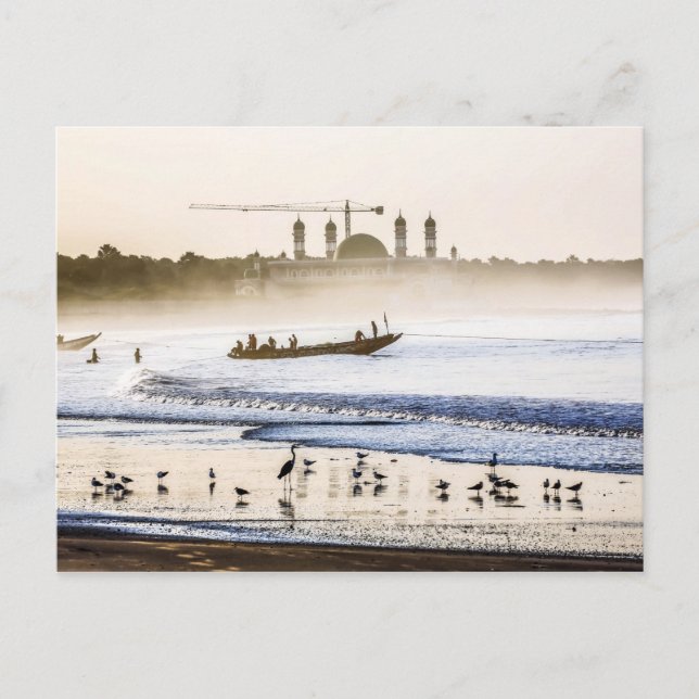 Carte postale Gambia Sunrise (Devant)