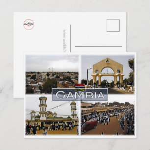 Carte Postale Gambie - Mosaïque -