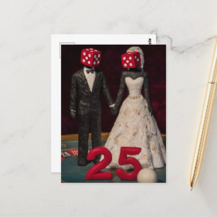 Carte Postale Gamble Red 25 sur Mariage Surreal