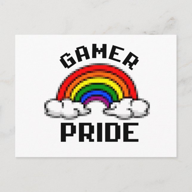 Carte Postale Gamer Pride (Devant)