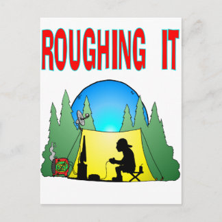 Carte Postale Gamer Roughing It
