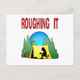 Carte Postale Gamer Roughing It