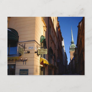 Carte Postale Gamla Stan Stockholm Collection