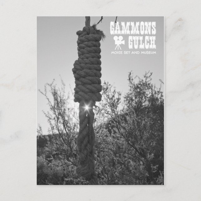 Carte postale Gammons Gulch Souvenir (Devant)