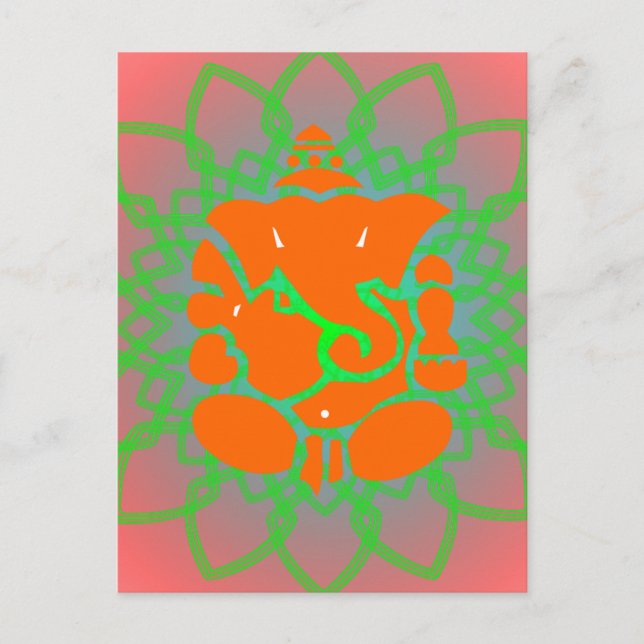 Carte postale Ganesh (Devant)