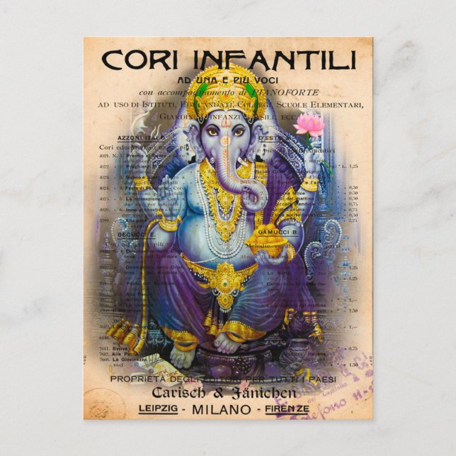 Carte Postale Ganesha (Devant)