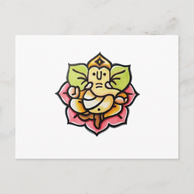 Carte Postale Ganesha (Devant)
