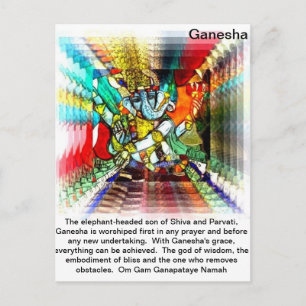 Carte postale Ganesha