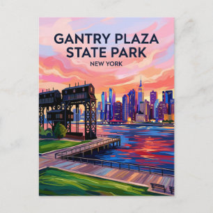 Carte Postale Gantry Plaza State Park États-Unis