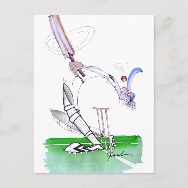 Carte Postale garde l'oeil sur la boule, tony fernandes (Devant)