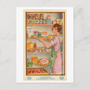 Carte Postale Garde-manger canadien vintage