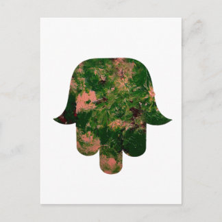 Carte Postale Garden Hamsa Balloon Painting Studio Art 