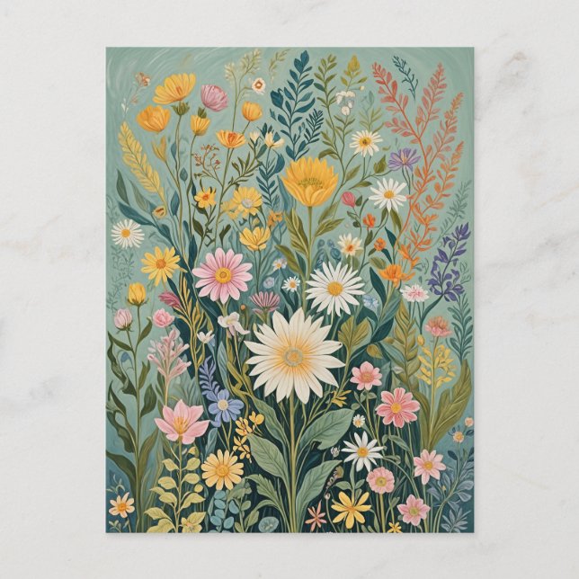 Carte Postale Garden Medley (Devant)