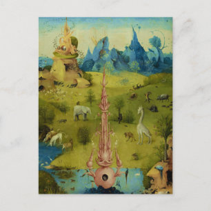 Carte Postale Garden of Eden - Hieronymus Bosch