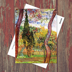 Carte Postale Garden Saint Paul's Vincent van Gogh