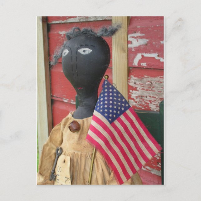 Carte Postale Gardez-La Simple Poupée Primitive (Devant)