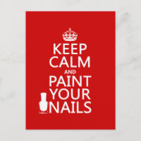 Gardez le calme et peignez vos ongles (toutes les