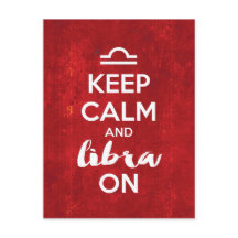 Gardez Le Calme Libra En Astrologie D'Anniversaire