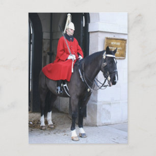 Carte Postale Gardien, Cavalerie domestique