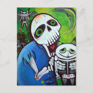 Carte Postale Gardiens de chats à sucre