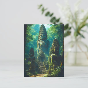 Carte Postale Gardiens Silencieux du Siam